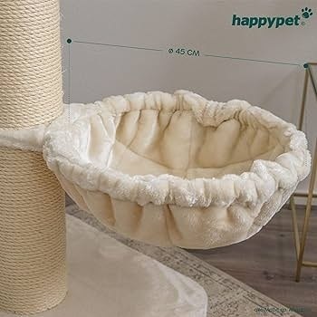 Leżak XXL do drapaka 45 cm leżanka do spania dla dużych kotów