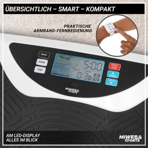 Platforma wibracyjna 3D 4D 1100 watt CZARNA Bluetooth