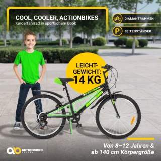 Rower dla dziecka 24 ARROW 6 biegów