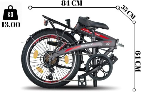 Rower składany składak LICORNE ALU